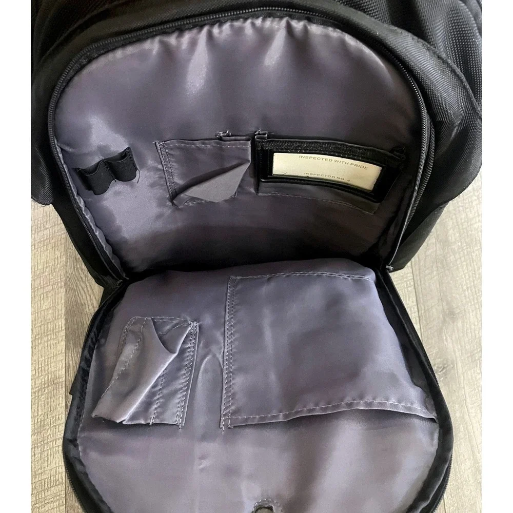 HP Business‎ Laptop Backpack Black Tech Commuter Bag with Padded Sleeve